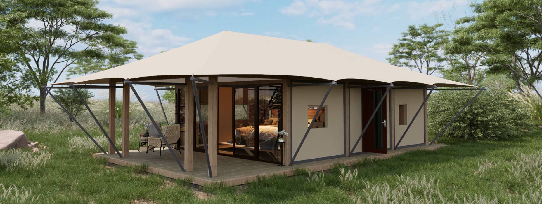 伊通户外酒店帐篷厂家